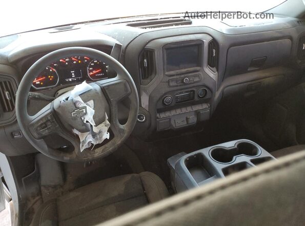 3GCPDCED4NG525873 2022 CHEVROLET SILVERADO White Առջևի վահանակի տեսք