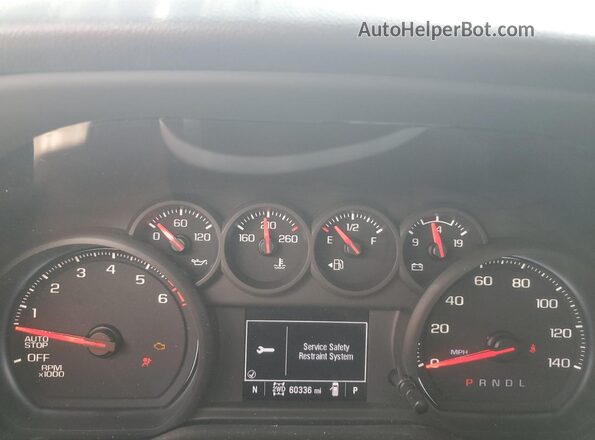 3GCPDCED7NG588174 2022 CHEVROLET SILVERADO Синий Вид щитка приборов