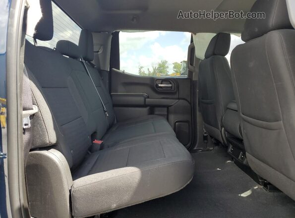 3GCPDCED7NG588174 2022 CHEVROLET SILVERADO Синий Вид задних сидений