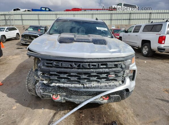 3GCPDCEK3NG610976 2022 CHEVROLET SILVERADO Silver Front view