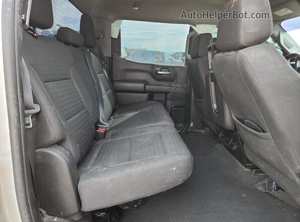 3GCPDCEK3NG610976 2022 CHEVROLET SILVERADO Silver Rear seats view