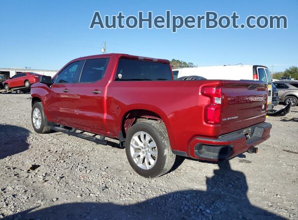 3GCPWBEK2MG298006 2021 CHEVROLET SILVERADO Red Задня ліва чверть