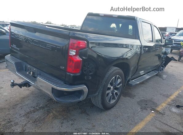 3GCPWCED6NG179240 2022 CHEVROLET SILVERADO Черный Задняя правая четверть