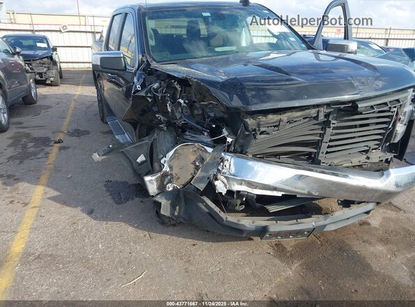 3GCPWCED6NG179240 2022 CHEVROLET SILVERADO Черный Вид спереди