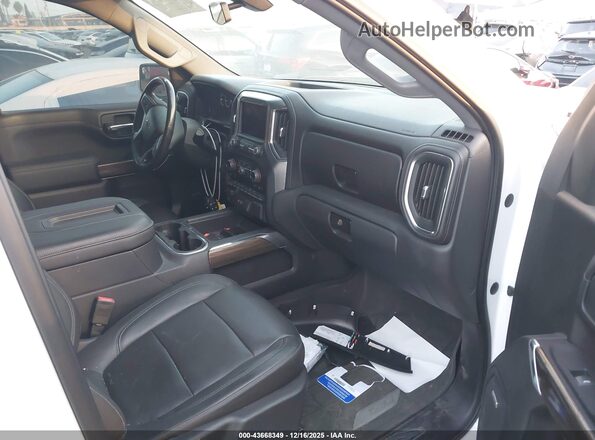 3GCPYFED3KG118077 2019 CHEVROLET SILVERADO White Widok wnętrza z przodu