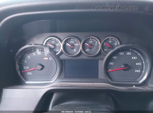 3GCPYFED3KG118077 2019 CHEVROLET SILVERADO White Widok tylnych siedzeń