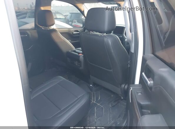 3GCPYFED3KG118077 2019 CHEVROLET SILVERADO White Widok naklejki z numerem VIN