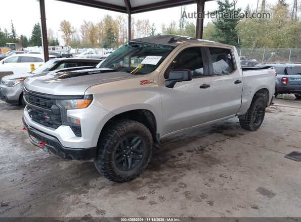 3GCUDCET5NG550095 2022 CHEVROLET SILVERADO Silver Przód lewy