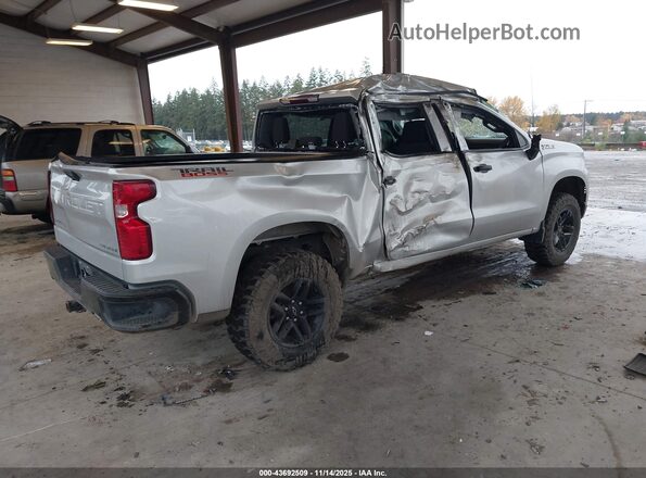3GCUDCET5NG550095 2022 CHEVROLET SILVERADO Silver Tył prawy