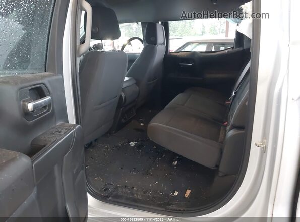 3GCUDCET5NG550095 2022 CHEVROLET SILVERADO Silver Widok naklejki z numerem VIN