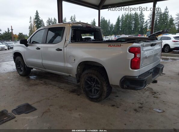 3GCUDCET5NG550095 2022 CHEVROLET SILVERADO Silver Tył lewy