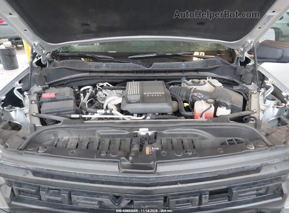 3GCUDCET5NG550095 2022 CHEVROLET SILVERADO Silver Widok z tyłu