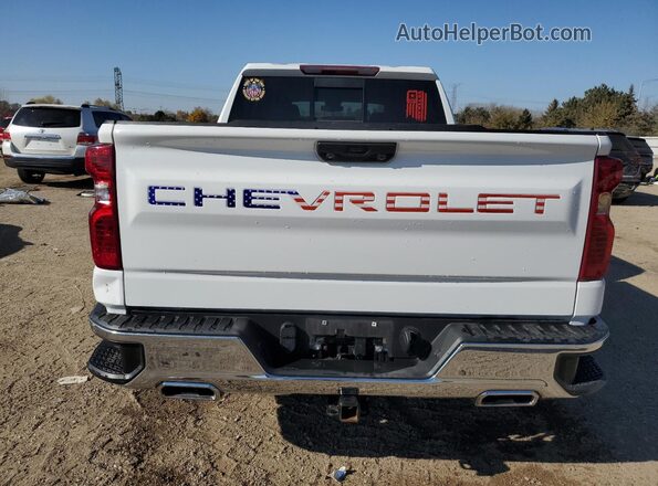 3GCUDDETXNG660971 2022 CHEVROLET SILVERADO White Հետևի տեսք