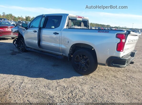 3GCUDFED5NG606238 2022 CHEVROLET SILVERADO Silver უკანა მარცხენა