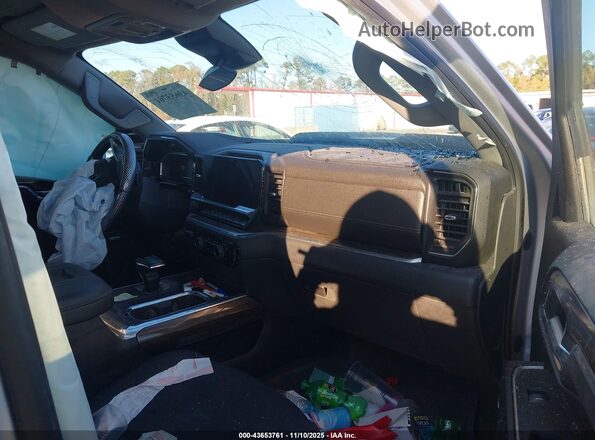 3GCUDFED5NG606238 2022 CHEVROLET SILVERADO Silver წინა სალონის ხედი