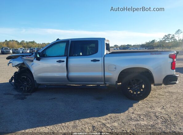 3GCUDFED5NG606238 2022 CHEVROLET SILVERADO Silver უკანა სალონის ხედი