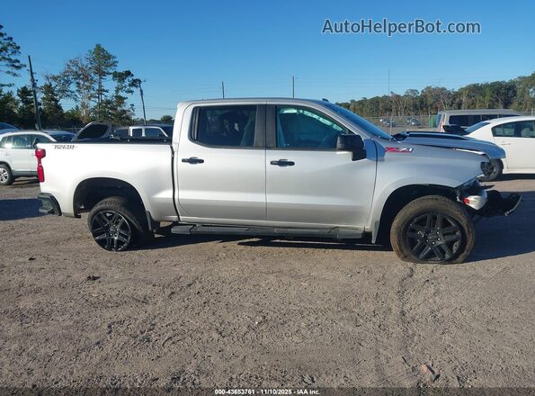 3GCUDFED5NG606238 2022 CHEVROLET SILVERADO Silver ხელსაწყოთა პანელის ხედი