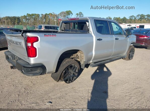 3GCUDFED5NG606238 2022 CHEVROLET SILVERADO Silver უკანა მარჯვენა