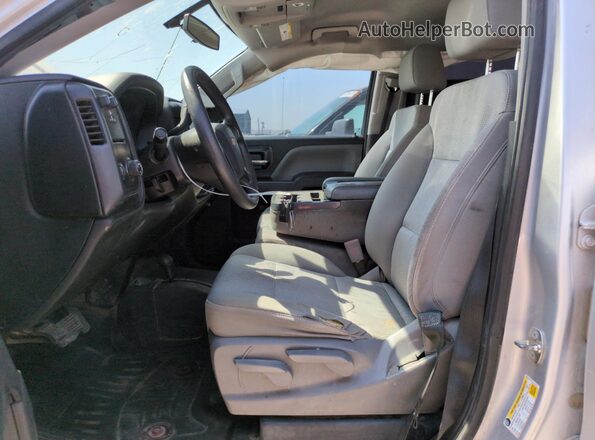 3GCUKPEC1JG107532 2018 CHEVROLET 1500 Серебряный Вид салона спереди