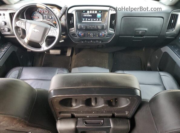 3GCUKREC5HG229977 2017 CHEVROLET SILVERADO Silver Առջևի վահանակի տեսք