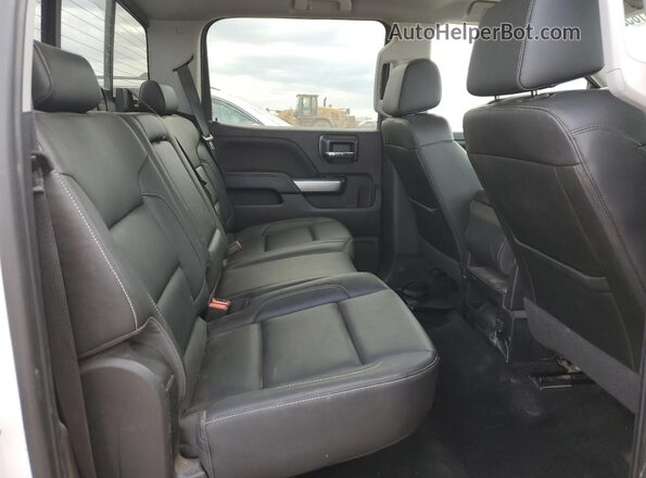3GCUKREC9JG149586 2018 CHEVROLET SILVERADO White Rear seats view