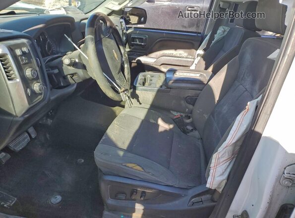 3GCUKRECXGG281264 2016 CHEVROLET 1500 White Widok wnętrza z przodu