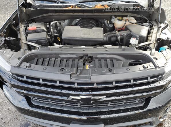 3GCUYEED4MG283457 2021 CHEVROLET SILVERADO Black Вид задньої частини салону