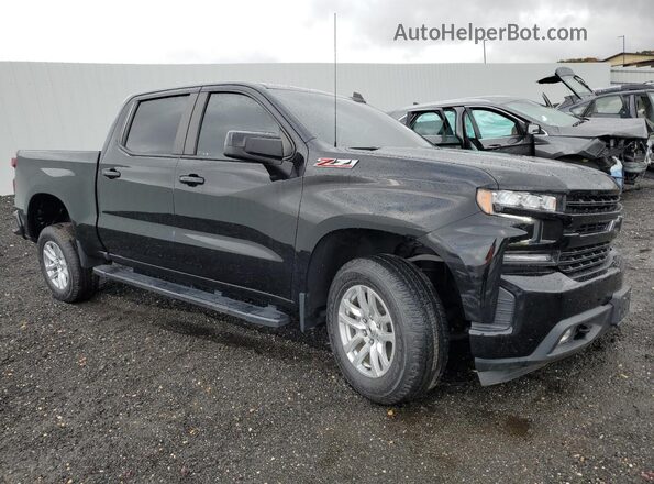 3GCUYEED4MG283457 2021 CHEVROLET SILVERADO Black Передня права чверть