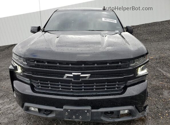 3GCUYEED4MG283457 2021 CHEVROLET SILVERADO Black Вид спереду