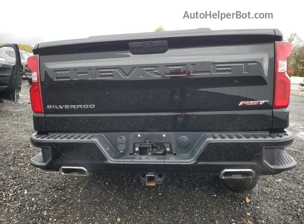 3GCUYEED4MG283457 2021 CHEVROLET SILVERADO Black Вид ззаду