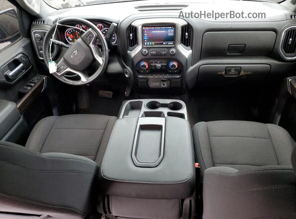 3GCUYEED4MG283457 2021 CHEVROLET SILVERADO Black Вид панелі приладів