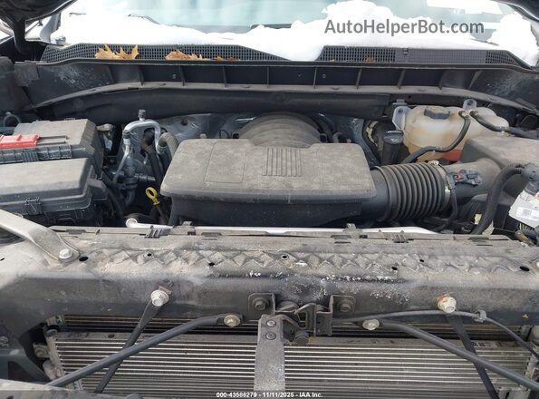 3GCUYEEDXNG103612 2022 CHEVROLET SILVERADO Черный Вид сзади