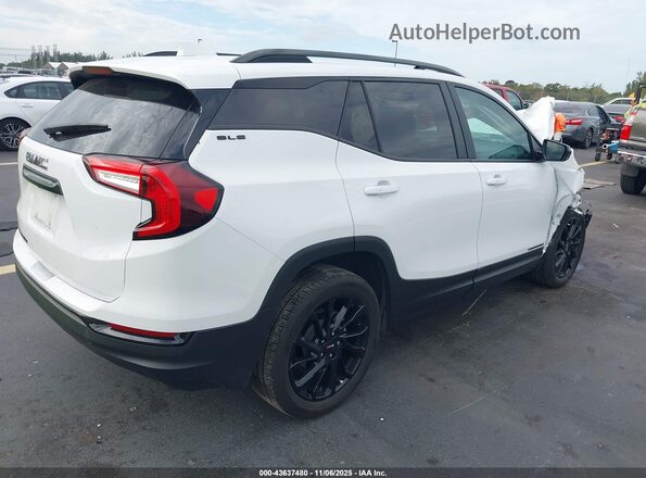3GKALMEG1RL212063 2024 GMC TERRAIN Белый Задняя правая четверть