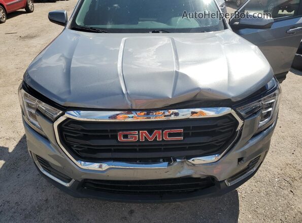 3GKALMEG4PL254434 2023 GMC TERRAIN Серебряный Вид подкапотного пространства