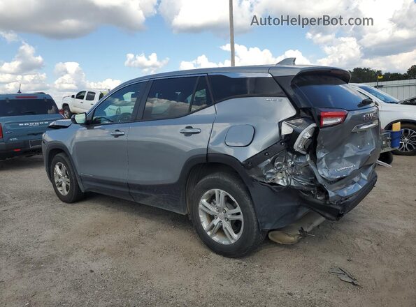 3GKALMEG4PL254434 2023 GMC TERRAIN Серебряный Задняя левая четверть