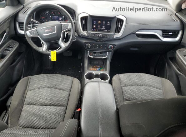 3GKALMEGXPL115764 2023 GMC TERRAIN Gray Widok deski rozdzielczej