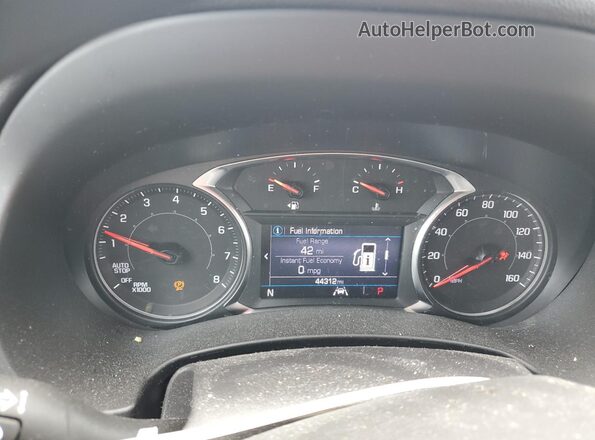 3GKALMEGXPL115764 2023 GMC TERRAIN Gray Widok zestawu wskaźników