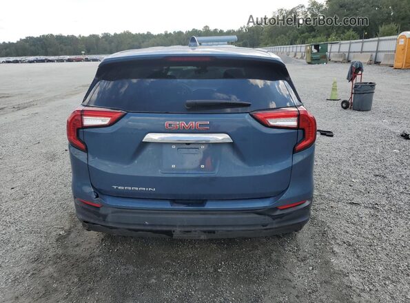 3GKALMEGXRL387489 2024 GMC TERRAIN Blue Vista trasera