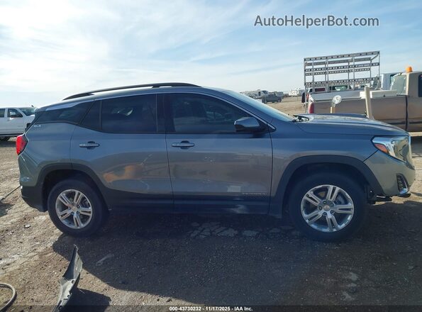 3GKALMEV1LL233291 2020 GMC TERRAIN Silver Vista interior trasera