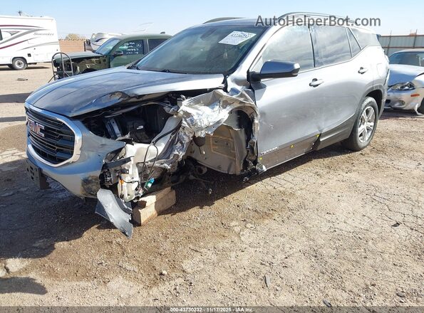 3GKALMEV1LL233291 2020 GMC TERRAIN Silver Vista frontal