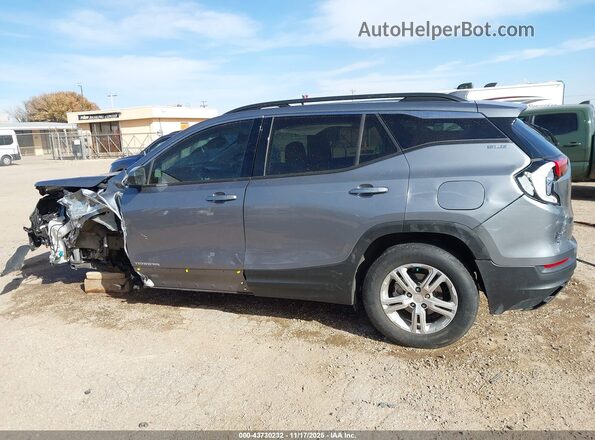 3GKALMEV1LL233291 2020 GMC TERRAIN Silver Vista interior de 360 grados
