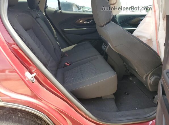 3GKALMEV2JL314605 2018 GMC TERRAIN Бордовый Вид задней части салона