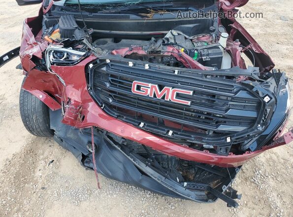 3GKALMEV2JL314605 2018 GMC TERRAIN Бордовый Вид подкапотного пространства