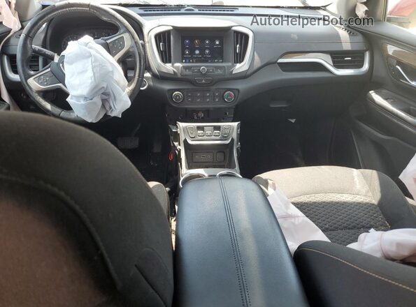 3GKALMEV2JL314605 2018 GMC TERRAIN Бордовый Вид панели приборов