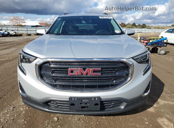 3GKALMEV2LL190273 2020 GMC TERRAIN Silver Widok z przodu