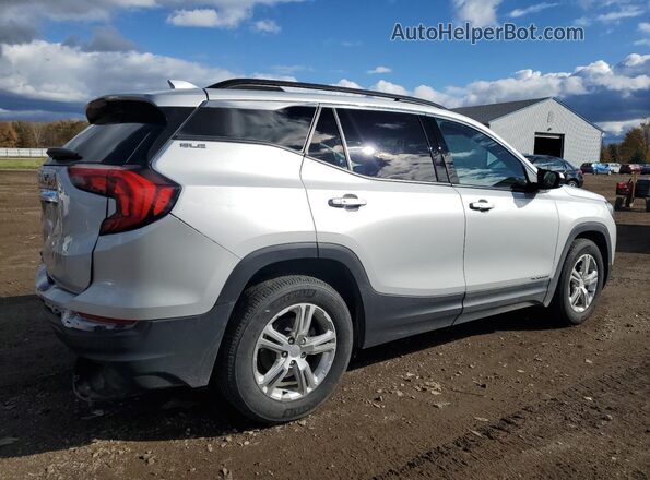 3GKALMEV2LL190273 2020 GMC TERRAIN Silver Tył prawy