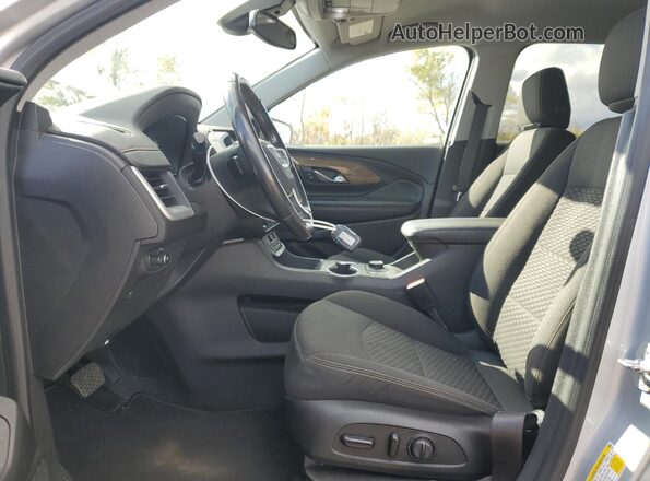 3GKALMEV2LL190273 2020 GMC TERRAIN Silver Widok wnętrza z przodu