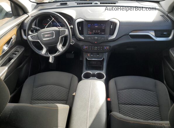 3GKALMEV2LL190273 2020 GMC TERRAIN Silver Widok deski rozdzielczej