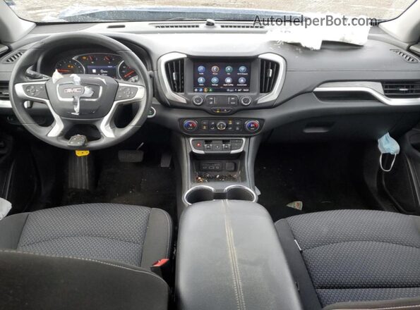 3GKALMEV2NL191068 2022 GMC TERRAIN Синий Вид панели приборов