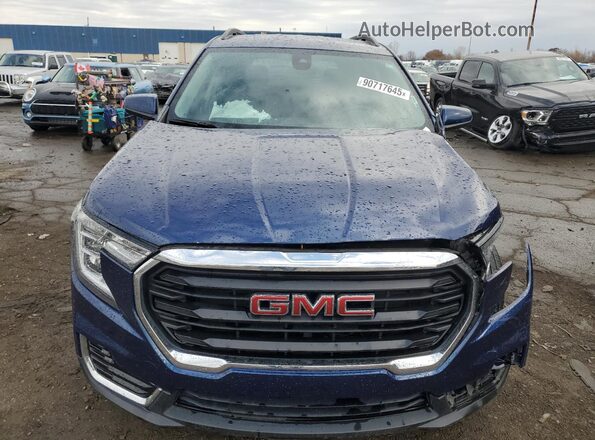 3GKALMEV2NL191068 2022 GMC TERRAIN Синий Вид спереди